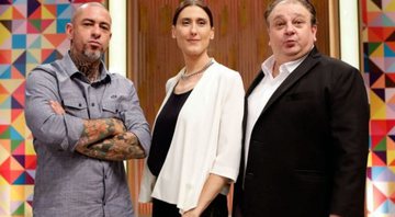 Henrique Fogaça, Paola Carosella e Erick Jacquin (Foto: Reprodução/Divulgação/Band)