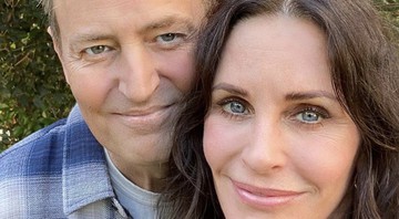 Courtney Cox e Matthew Perry (foto: reprodução / Instagram)