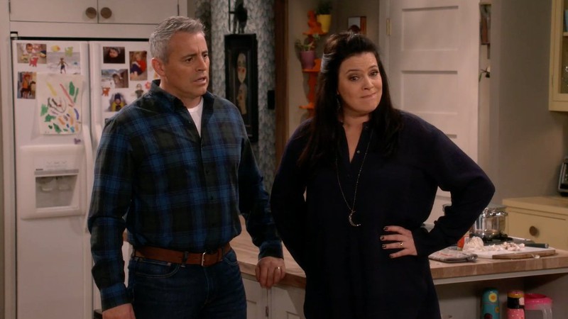 Matt LeBlanc e Liza Snyder em O Chefe da Casa (Foto: Reprodução)