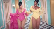 Cardi B e Megan Thee Stalion em clipe de 'Wap' (Foto: Reprodução / YouTube)