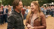 Martin Henderson como Jack e Alexandra Breckenridge como Mel em Virgin River (Foto: Reprodução)