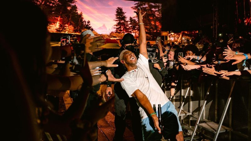 Tyler, the Creator no Lollapalooza Chicago 2021 (Foto: Roger Ho)