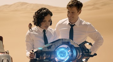 Tessa Thompson e Chris Hemsworth em MIB: Homens de Preto Internacional (Foto: Sony Pictures)