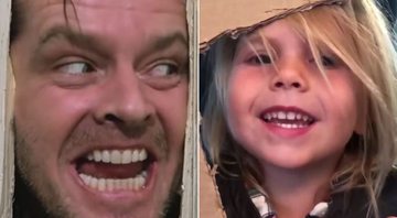 Menina de 4 anos recria The Shining (Foto: Reprodução / Instagram)