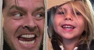 Menina de 4 anos recria The Shining (Foto: Reprodução / Instagram)