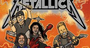 Capa do novo livro da banda, The ABC's of Metallica (Foto: Divulgação)