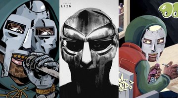 Capa dos discos Doomsday, Madvillainy e Mm.. Food