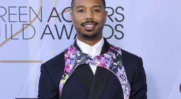 Michael B. Jordan no 25º SAG Awards, em Los Angeles (Foto: Willy Sanjuan/Invision/AP)