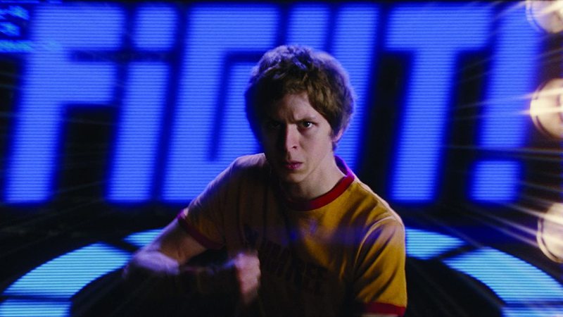 Michael Cera em Scott Pilgrim contra o Mundo (Foto: Reprodução/Big Talk Productions)