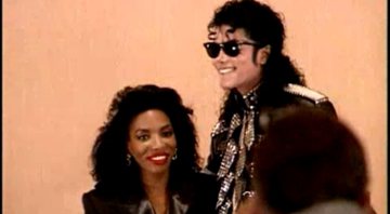 Stephanie Mills e Michael Jackson (Foto: Reprodução/YouTube)