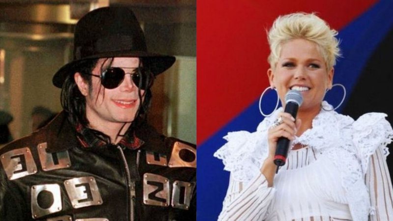 Michael Jackson (Foto: AP) e Xuxa (Foto: Fernanda Calfat/Getty Images)