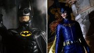 Michael Keaton como Batman (Foto: Reprodução / Warner Bros) e Leslie Grace como Batgirl (Foto: Divulgação / Warner)