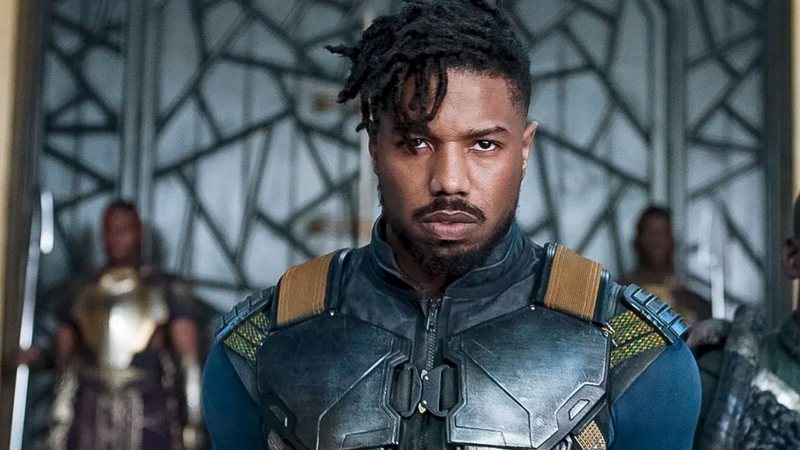 Michael B. Jordan como Erik Killmonger (Foto: Divulgação / Marvel)