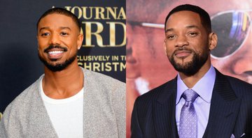 Michael B. Jordan (Foto: Michael Loccisano/Getty Images) e Will Smith (Foto: Jason Merritt/Getty Images)