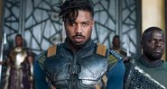 Michael B Jordan como Killmonger em Pantera Negra (Foto: Divulgação/Marvel)