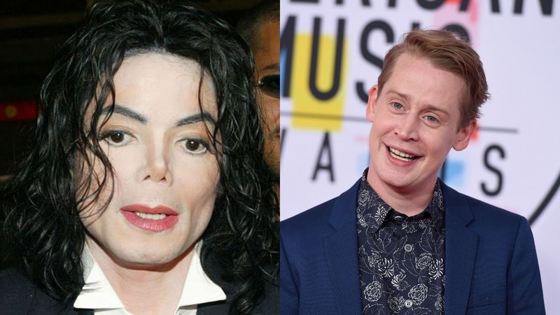 Michael Jackson e Macaulay Culkin (Foto 1: Brittain Landmark Media Punch / IPX | Foto 2: Jordan Strauss/Invision/AP)