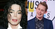 Michael Jackson e Macaulay Culkin (Foto 1: Brittain Landmark Media Punch / IPX | Foto 2: Jordan Strauss/Invision/AP)