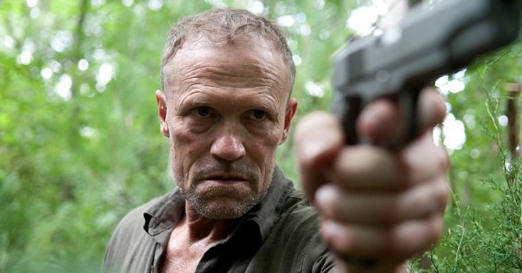 Michael Rooker como Merle Dixon em cena de The Walking Dead (Foto: Reprodução)