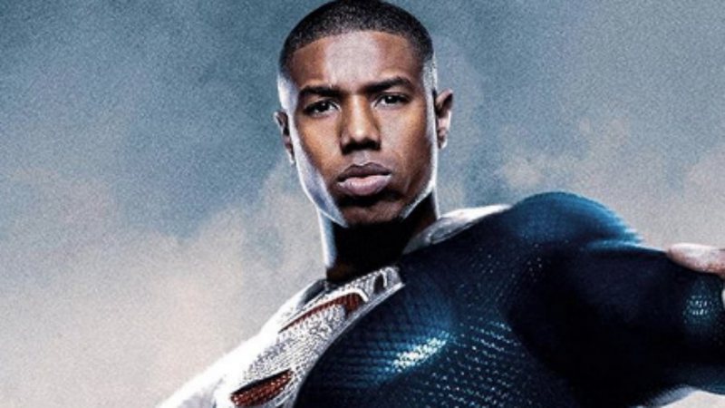 Michael B. Jordan como Superman (Foto: Reprodução)