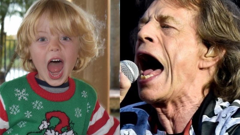 Deveraux (Foto: reprodução/Instagram)/ Mick Jagger (Foto: Vit Simanek / AP Images)