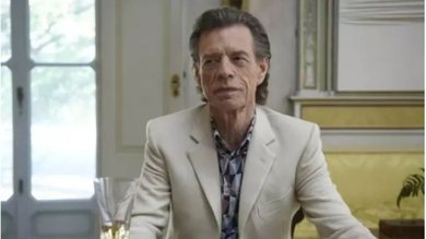 Mick Jagger em 'The Burnt Orange Heresy' (Foto: Jose Haro/Sony Pictures Classics via AP)