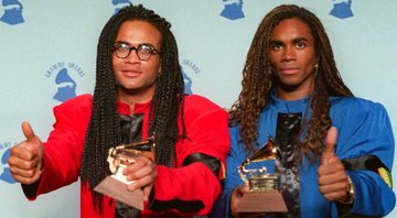 Rob Pilatus e Fab Morvan, do Milli Vanilli (Foto: AP/Divulgação)