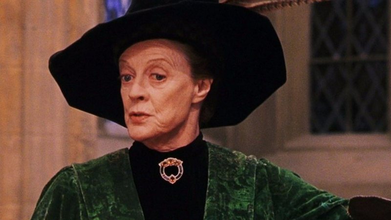 Minerva McGonall em Harry Potter (Foto: Reprodução)