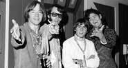 Monkees, formado por Peter Tork (à esq), Mike Nesmith, David Jones e Micky Dolenz (Foto: AP Photo/Ray Howard)