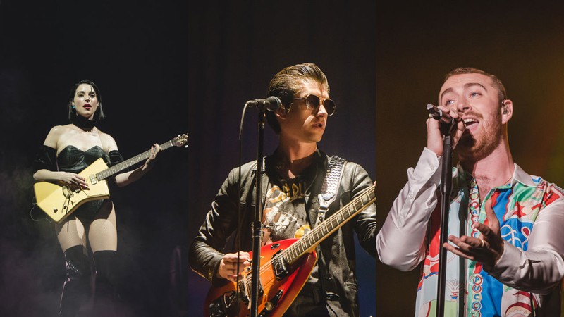 St. Vicent, Alex Turner, do Arctic Monkeys e Sam Smith (Fotos: Camila Cara)