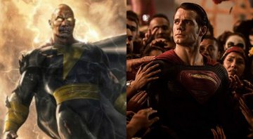 Adão Negro (Reprodução/Instagram) e Superman (Reprodução/Warner)