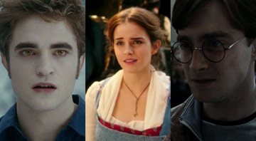 Robert Pattinson, Emma Watson e Daniel Radcliffe (Foto: Reprodução)