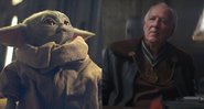 Baby Yoda e Werner Herzog em The Mandalorian (Foto: reprodução)