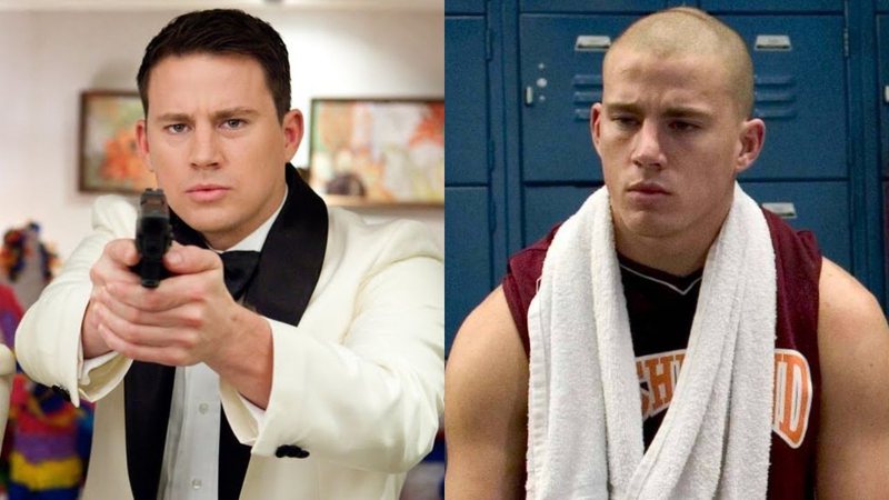 Montagem de Channing Tatum em Anjos da Lei e Coach Carter (Foto: Reprodução)