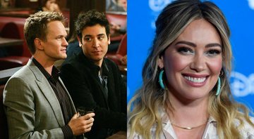 Montagem de How I Met Your Mother (Reprodução) e Hilary Duff (Foto: Frazer Harrison/Getty Images)