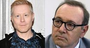 Montagem de Anthony Rapp (Foto:  Dia Dipasupil/Getty Images) e Kevin Spacey (Foto:AP Photo/Steven Senne/Arquivo)