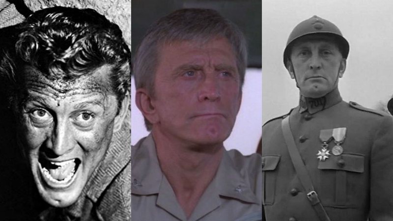 Montagem de Kirk Douglas (Foto: Reproduzir)