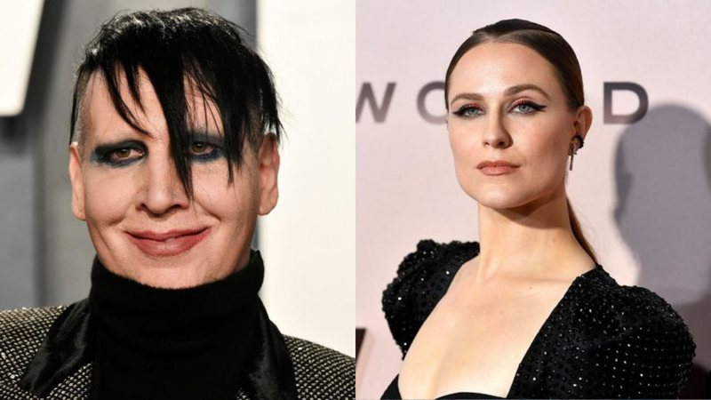 Marilyn Manson e Evan Rachel Wood (Fotos: Getty Images)