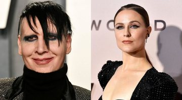 Marilyn Manson e Evan Rachel Wood (Fotos: Getty Images)