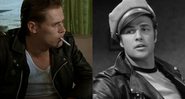 Willem Dafoe em The Loveless  e Marlon Brando em O Selvagem (Foto: Reprodução)