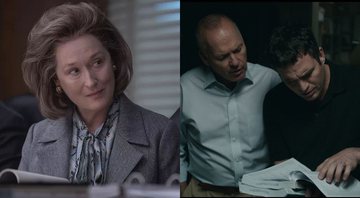 Montagem de The Post - A Guerra Secreta e Spotlight: Segredos Revelados (Foto: Reprodução)