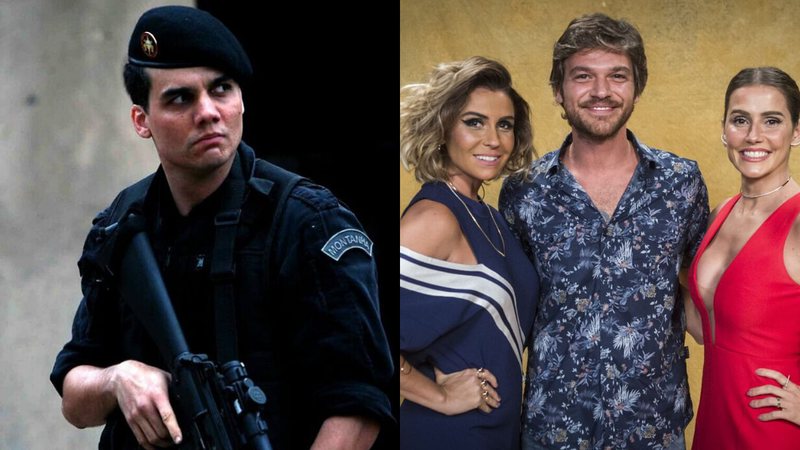 Montagem de Tropa de Elite (Foto: Reprodução) e Segundo Sol (Foto: /Instagram/João Cotta/Divulgação)