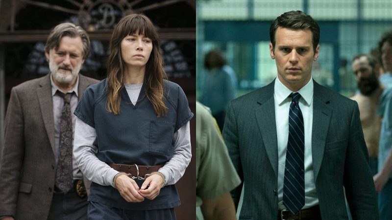 Montagem de The Sinner e Mindhunter (Foto: Divulgação/Netflix)