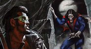 Blade e Morbius (foto: reprodução/ Marvel Comics)