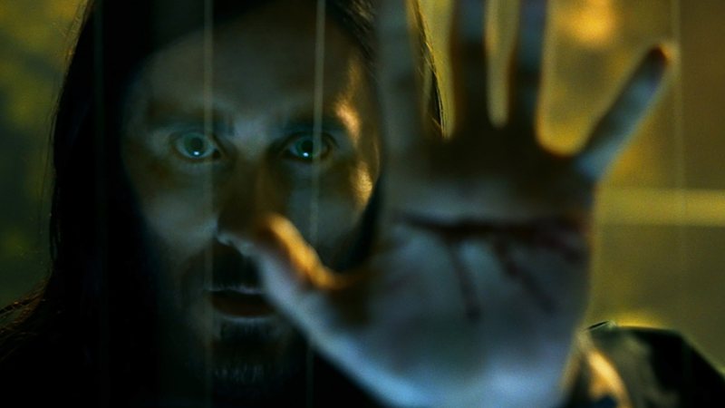 Jared Leto no trailer de Morbius (foto: reprodução Marvel)