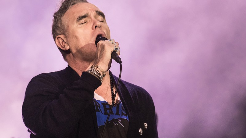 Morrissey em ação em São Paulo (Fotos: Fernando Pires / The Ultimate Music)