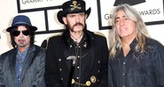 Phil Campbell, Lemmy Kilmister e Mikkey Dee, do Motörhead (Foto: Getty Images / Jason Merritt/TERM / Equipe)