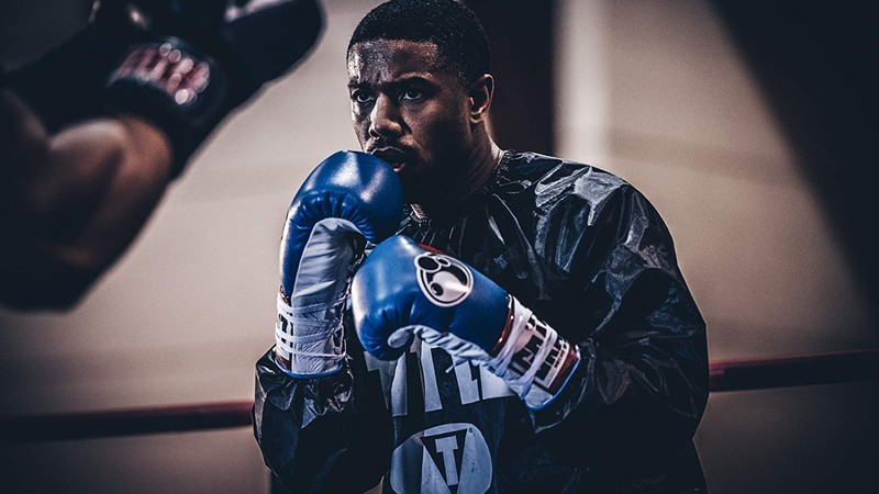 Michael B. Jordan em cena de Creed II (Foto: Divulgação)