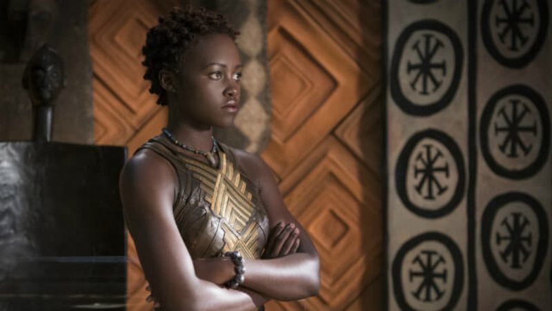 Lupita Nyong'o como Nakia em Pantera Negra (Foto: Divulgação / Disney)