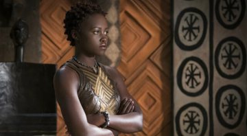 Lupita Nyong'o como Nakia em Pantera Negra (Foto: Divulgação / Disney)