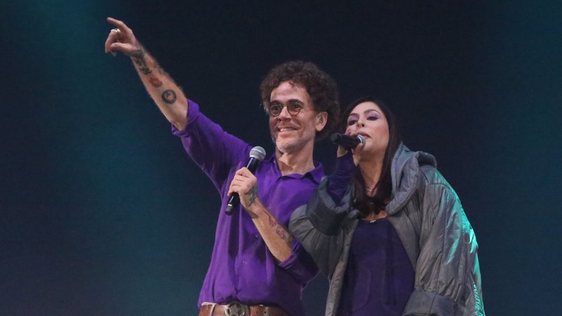 Nando Reis e Pitty no João Rock (Foto: Divulgação)